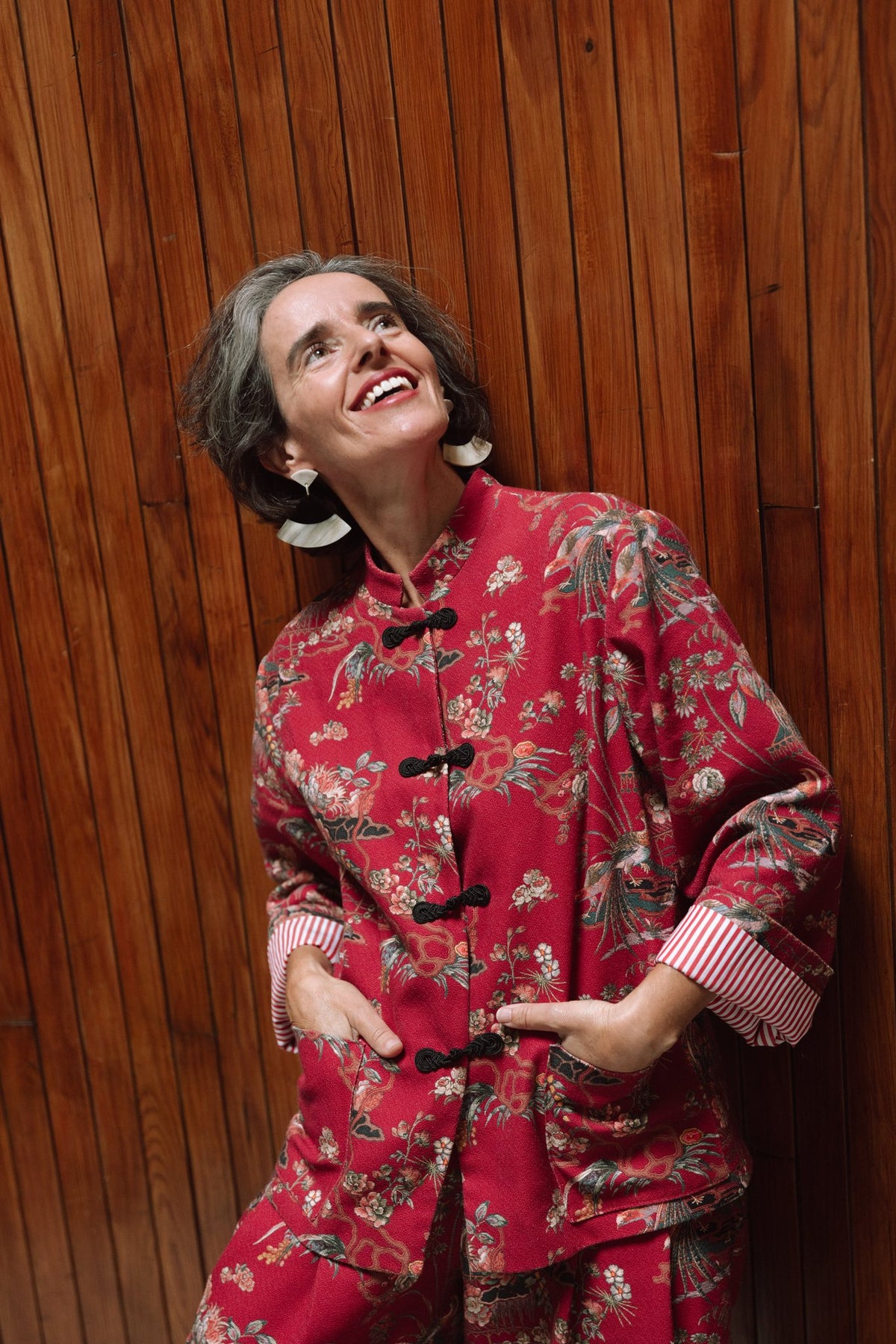 Sacred Pheasants Japanese Blazer